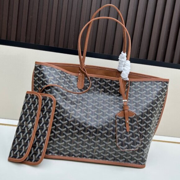 Goyard Emerald Green Tote PM - Picture 1 of 7